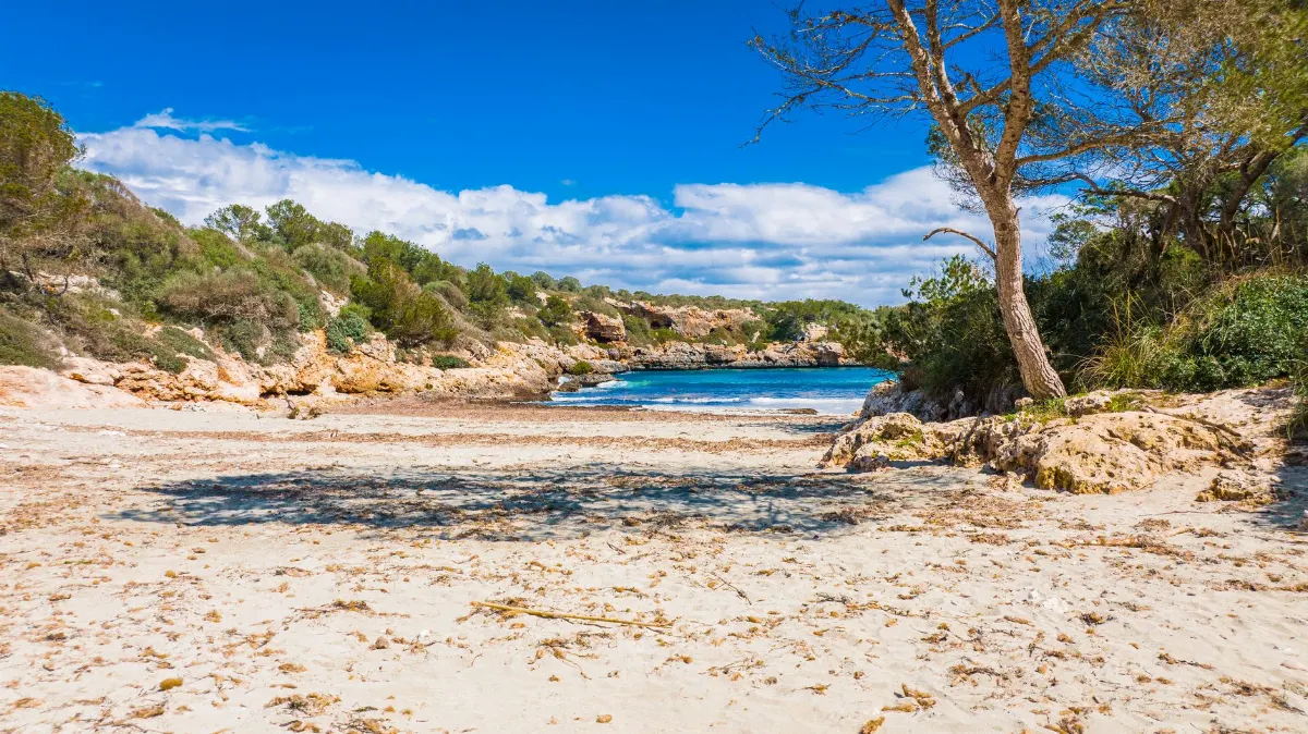 Paisaje de Baleares, España