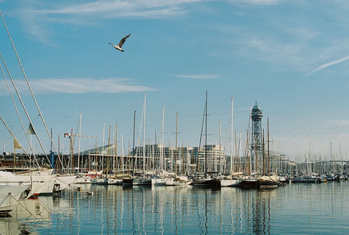 Vista de Barcelona, España