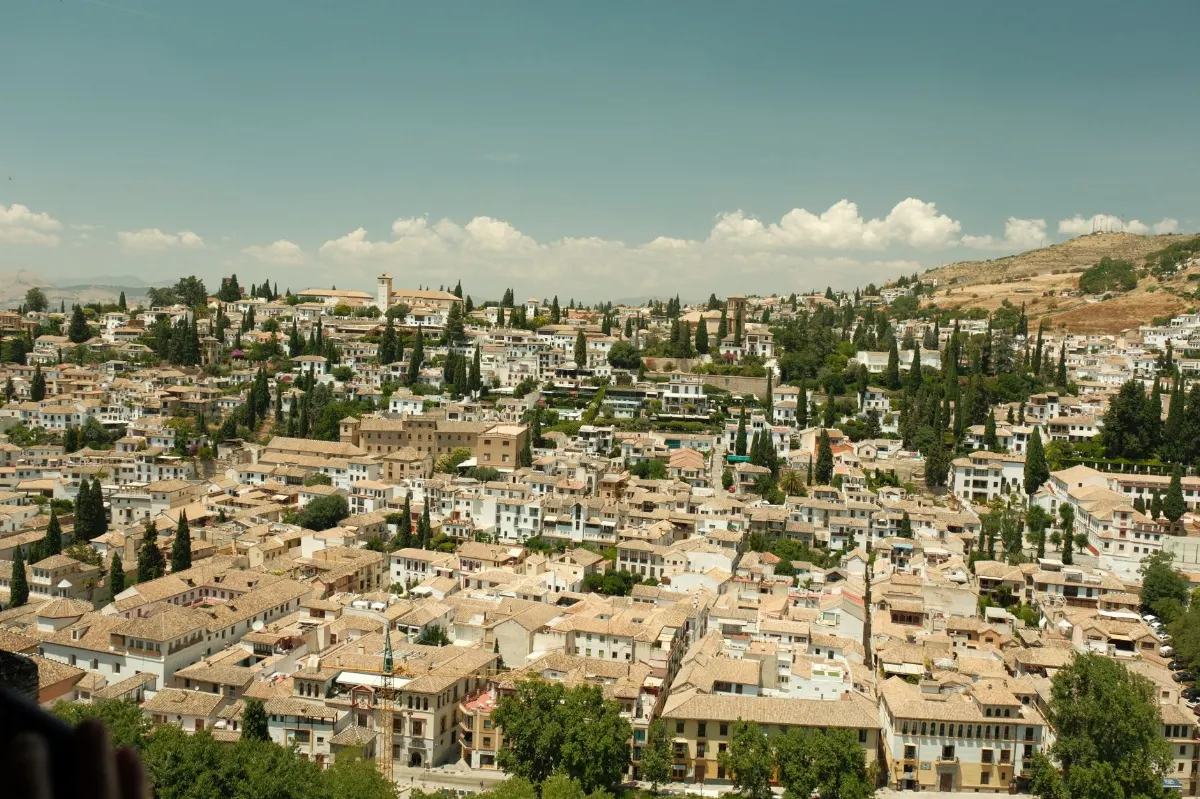 Vista de Granada, España