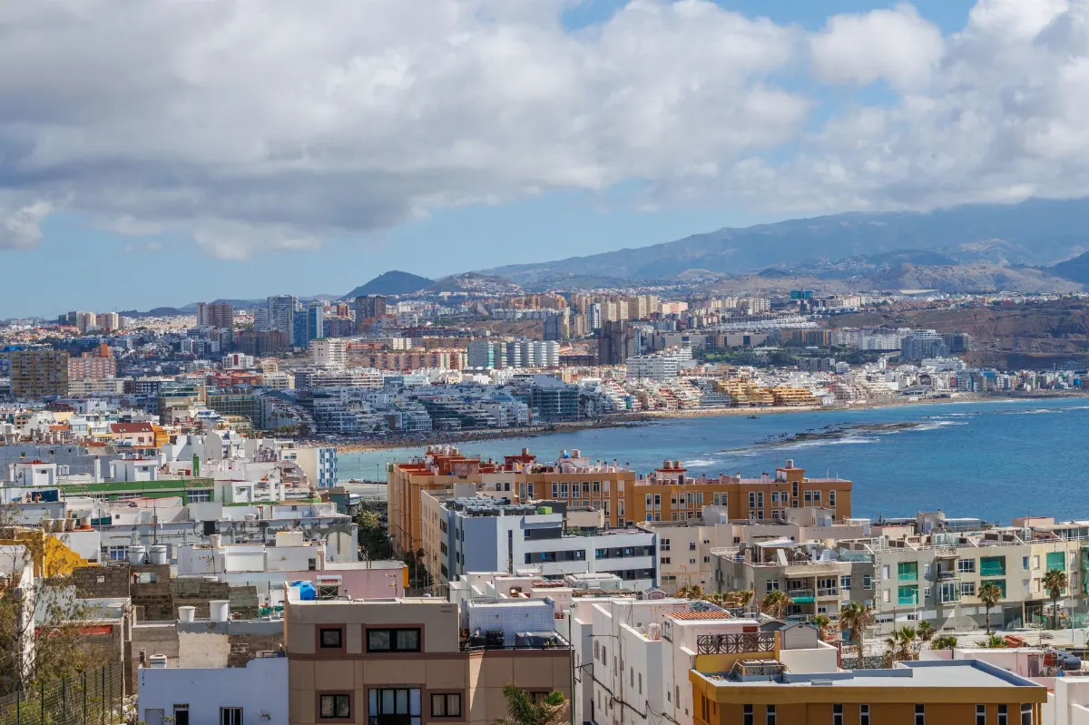 Paisaje de Las Palmas, España