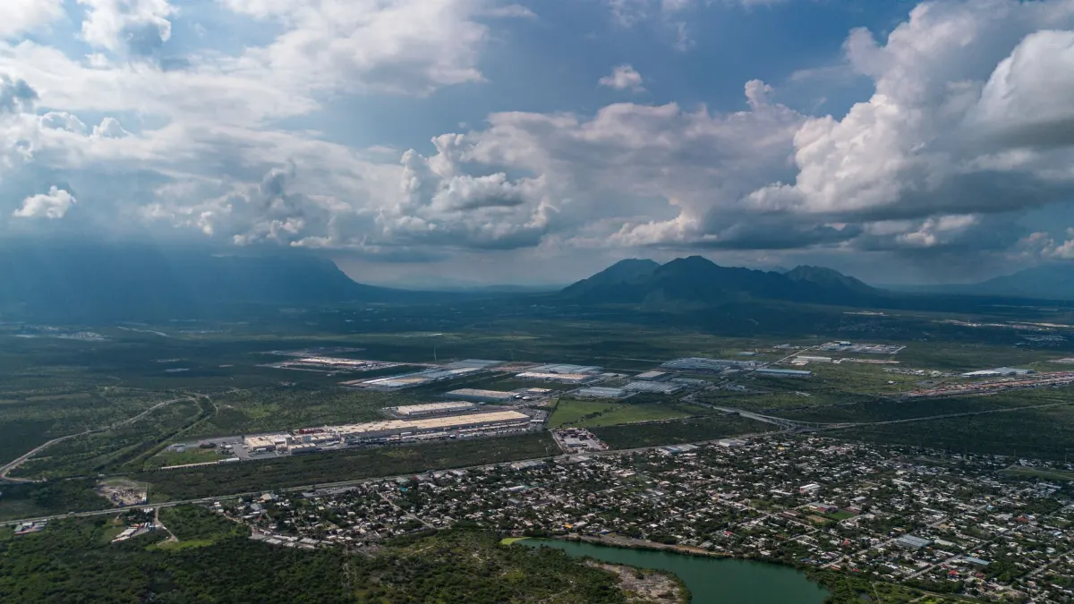 Paisaje de Nuevo León, México