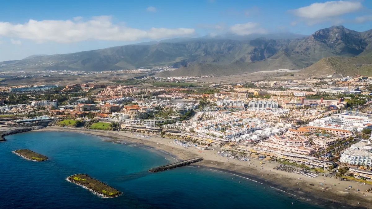 Paisaje de Tenerife, España
