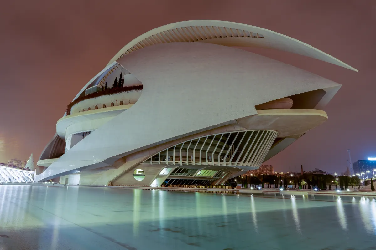 Vista de Valencia, España