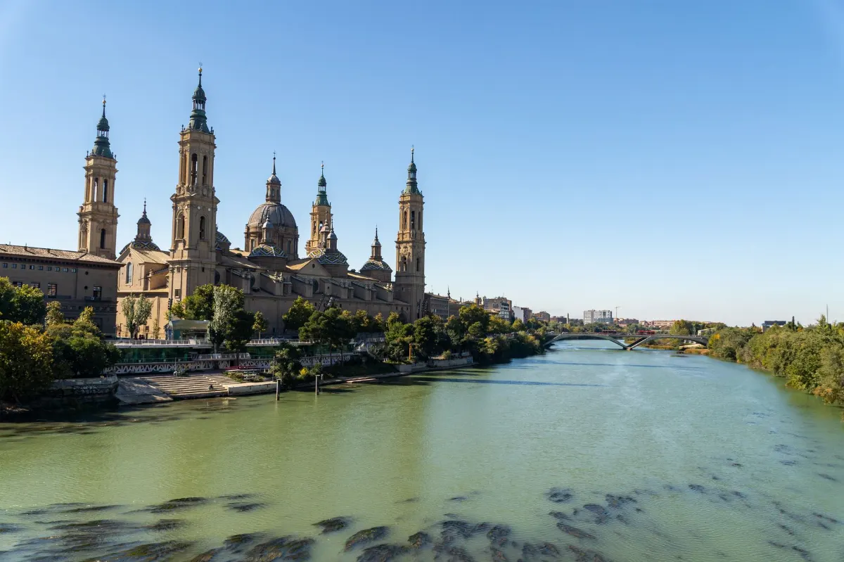 Vista de Zaragoza, España