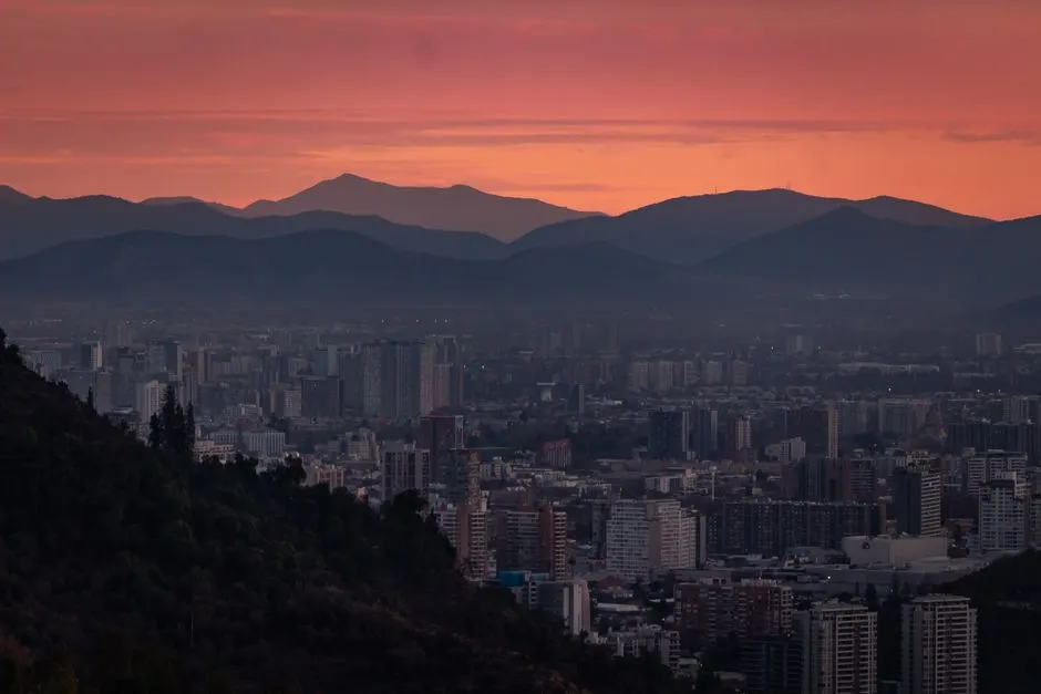 Vista de Santiago, Chile