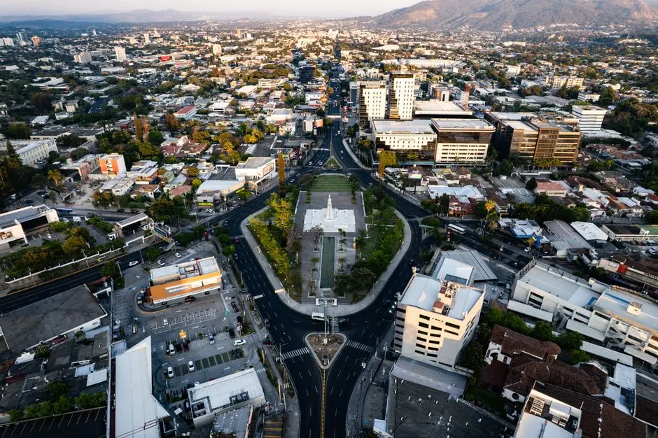 Vista de San Salvador, El Salvador