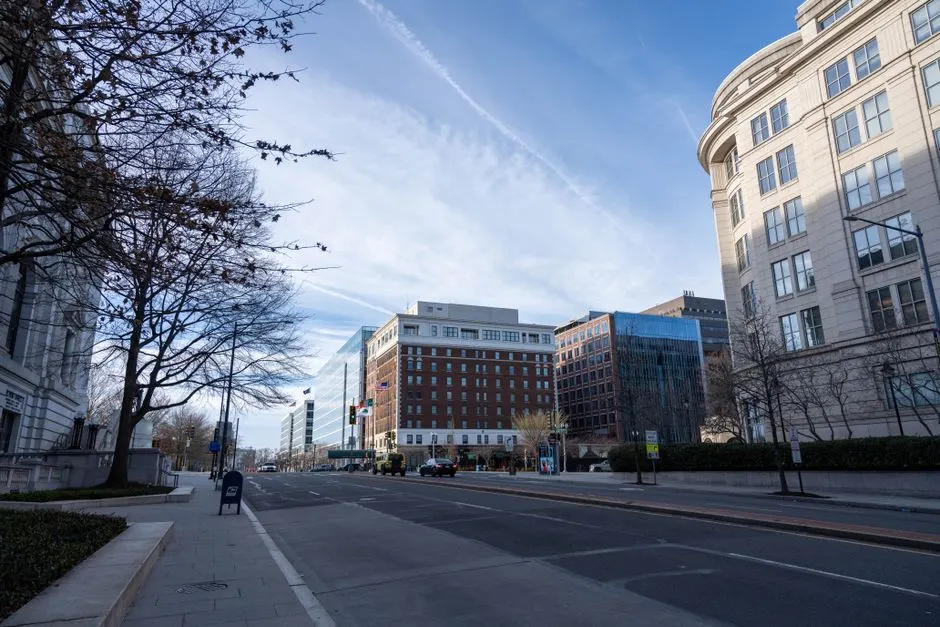 Vista de Washington D. C., Estados Unidos