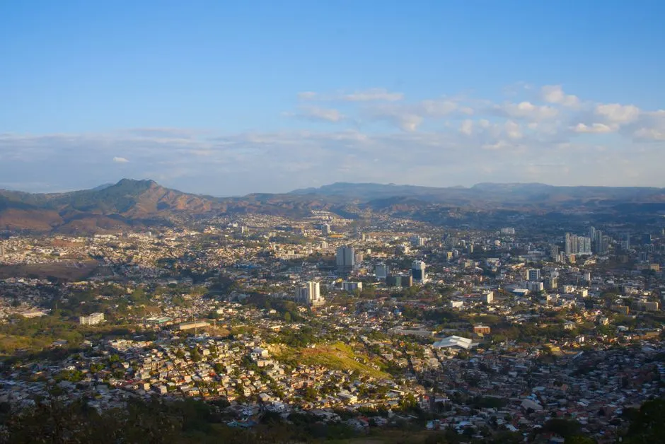 Vista de Tegucigalpa, Honduras