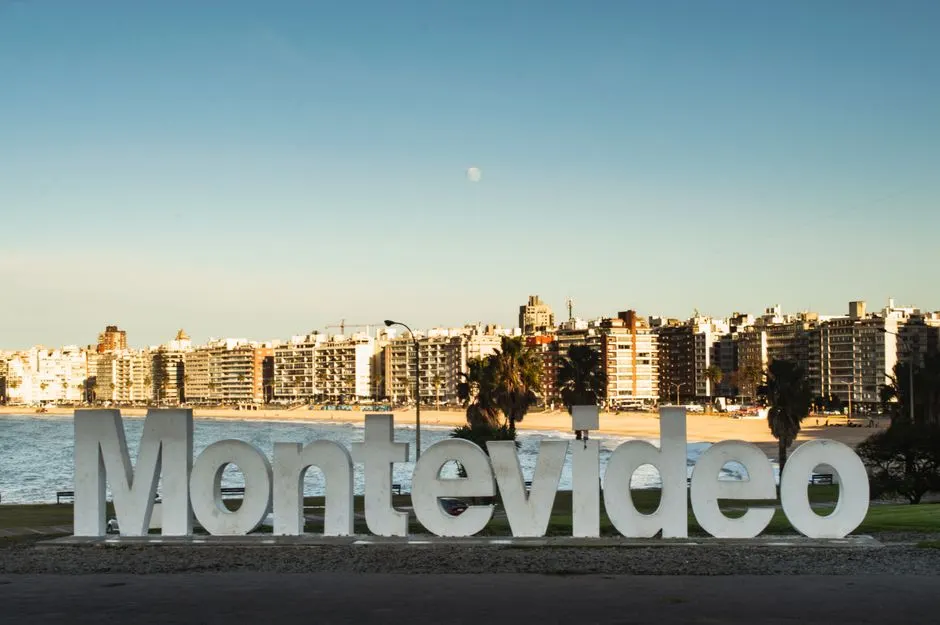 Vista de Montevideo, capital de Uruguay