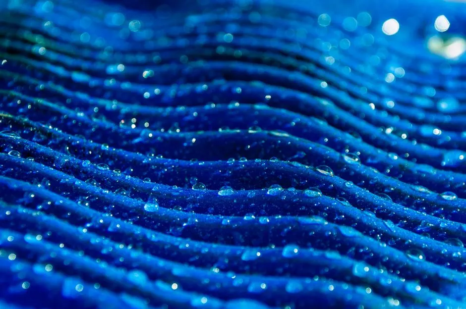 Primerísimo plano de una superficie de látex brillante